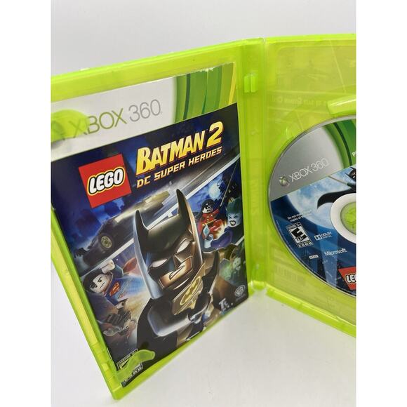 LEGO Batman 2 DC Super Heroes Xbox 360 PH - Complete CIB - Tested - Picture 3 of 8
